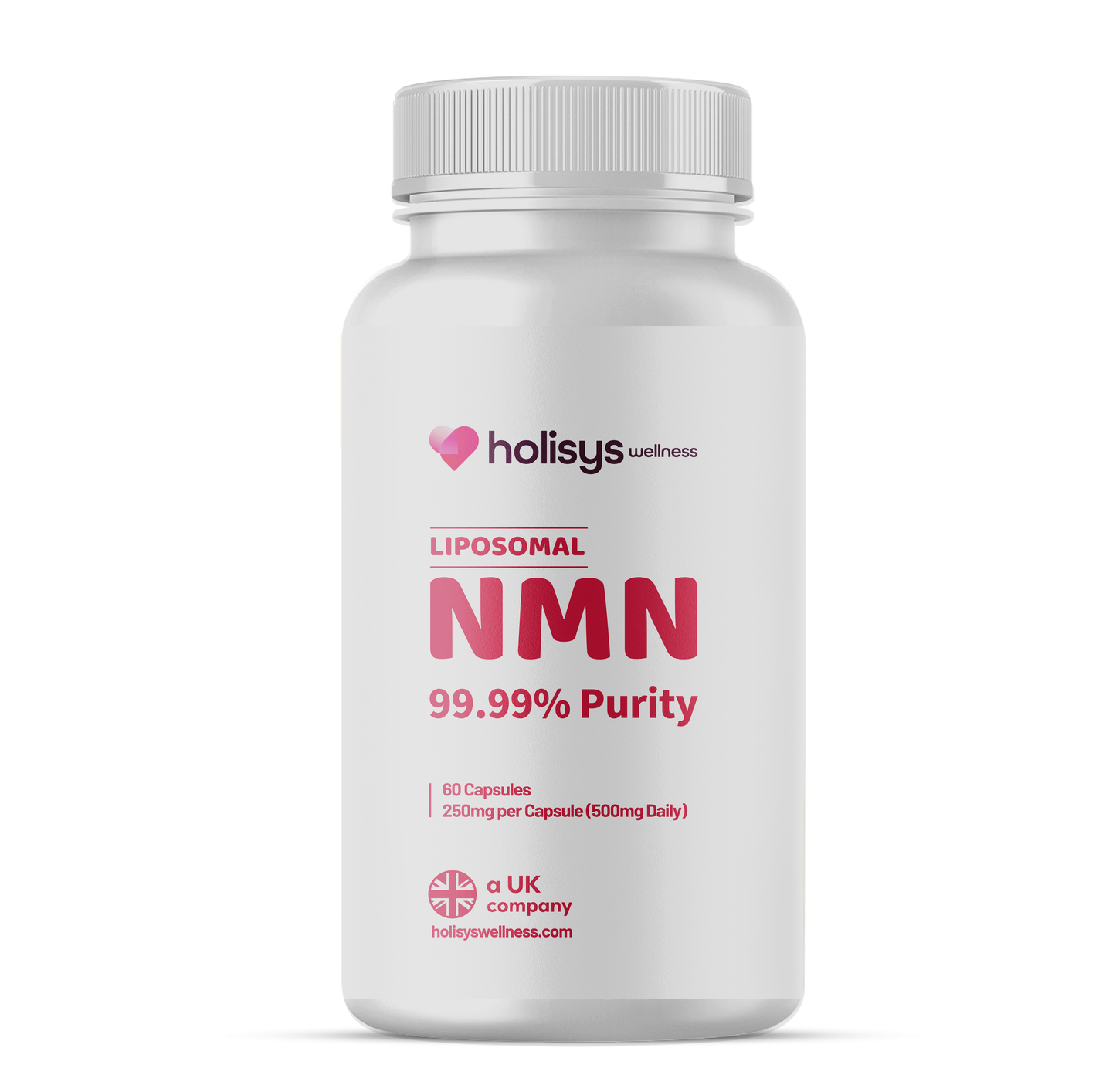 Holisys 全新 NMN – 烟酰胺单核苷酸片剂